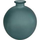 Vaas glas groen Artemis S mat d.groen 16x16x18cm 8713219414620