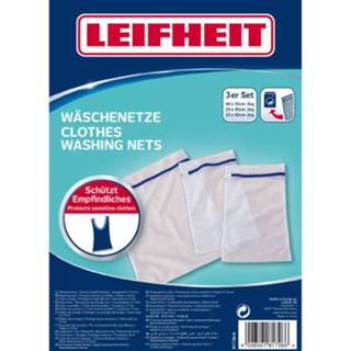 👉 Waszak wit Leifheit Waszakken, Set Van Drie 4006501817266