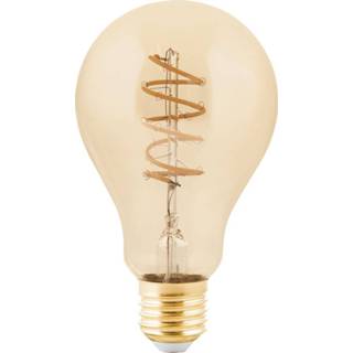 👉 Goud LED lamp 4 watt amber 75mm. 9002759118754