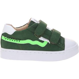 👉 Klittebandschoenen leer male groen Shoesme Klittenband schoen 8720353234151