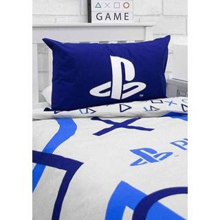 👉 Dekbedovertrek katoen blauw Playstation 5056197137222