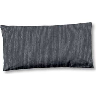 👉 Sierkussen satijn-katoen antraciet Katoensatijn - Subtiel Glazend Zacht Luxe Kussen Brano (40x80 cm) 8718889109722