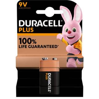 👉 Alkaline batterij Duracell Plus 9v 1 St 5000394142190