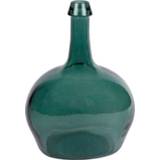 👉 Vaas glas groen Graffa Victoria S d.groen 19x14x26cm 8713219414439
