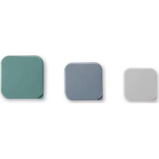 👉 Groen multikleur Blokker 3-in-1 Snackbox - 8718827251223