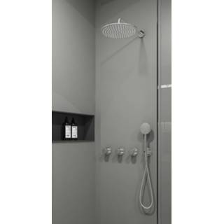 👉 Regendouche chroom Saniclear Plus inbouw met 30cm hoofddouche en muurarm 7434218670657