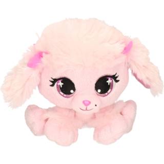 👉 Knuffel roze pluche kinderen designer P-Lushes Pets poedel 18 cm