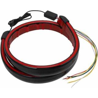 Achterlamp zwart active Auto gemodificeerde universele (felzwart)