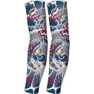 👉 Tattoo active mannen vrouwen Zomer Fake Pattern Sunscreen Ice Sleeve en vrouw Outdoor Riding Sleeves (BT16)