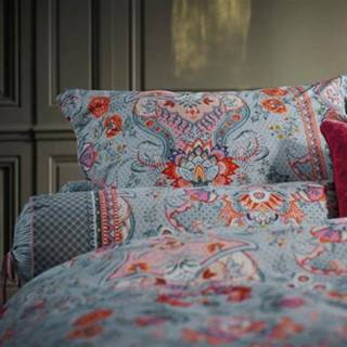 👉 Blauw percal-katoen PiP Studio Rolkussen Chintz Festival 22x70 cm 8719931459055