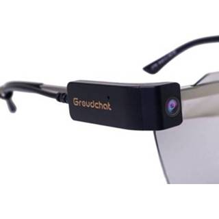 👉 Mobiele telefoon zwart active Groudchat JP1DV1 1080P HD Smart Camera USB Live voor glazen benen, ingebouwde geluidsabsorberende en ruis-reducerende microfoon (zwart)