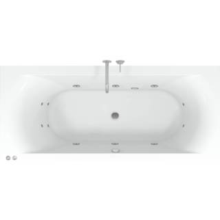 👉 Ligbad Riho Lima Easypool 190x90cm met whirlpool systeem 6+4+2 hydro jets 7434238762738