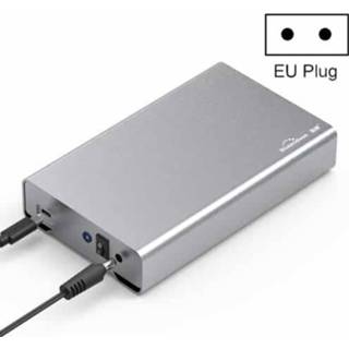 👉 Desktop PC active BluenDless U35Q 3.5 inch Full Metal Mobile Hard Disk Box Type-C / USB3.0 SATA Seriële Externe harde schijf EU-stekker (Type-C)