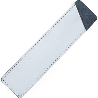👉 Briefpapier zwart active 2 stks Mori-serie handgemaakte lederen potloodcase retro pencase (mist was zwart)