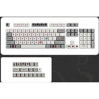 👉 Toetsenbord active Dye Sublimation Warmteoverdracht Keycaps voor mechanisch (Mario 962)