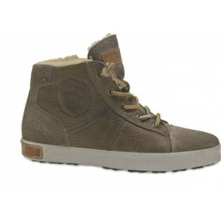 👉 Veterboots grijs herenschoenen male Blackstone Veterboot