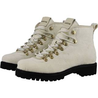 👉 Biker boot wit leather Color-Beige Sl80 off white pony - low boots fur 8716712660587