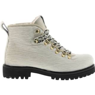 👉 Biker boot vrouwen wit Sl80 Bianco - LOW Boots FUR 8716712751186