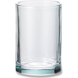Glas blauw Blokker Tandenborstelbeker Coco - ø7,2x10,5 Cm 8718827244478