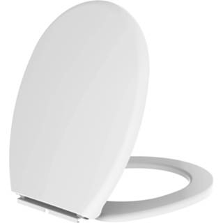👉 Toiletzitting wit Allibert Marino 36,5x5,8x44,5 cm Glanzend 3588560364505