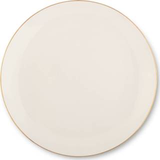 👉 Dinerbord gouden goudkleurig Blokker - ø26,5 Cm Rand 8718827252299