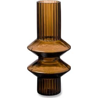 Vaas bruin Laurien Rechthoekig - Ø10x21 Cm 8713368487346