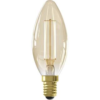 👉 Kaars goud goudkleurig Blokker 3,5 Watt E14 8718827258468