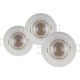 👉 Inbouwspot wit Sencys led GU10 3x5W rond 5414628117586