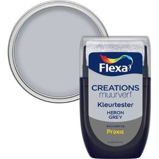 👉 Muurverf grijs Heron Grey Flexa Creations tester 30ml 8711113338004