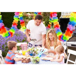 👉 Feestslinger Hawaii Thema 3 Meter - Vlaggenlijnen 8718758744849