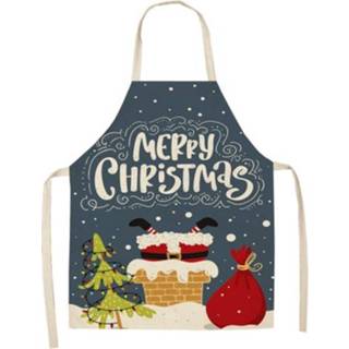 👉 Schort stof linnen active 2 stuks schoonmaken kerstfeest decoratie schort, specificatie: 68x55cm (WQ-001516)