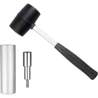 👉 Fiets active BIKERSAY BT042T Vork Ster Moer Installatie Tool Kom Set Tandeloze Zonnebloem Gereedschap met Rubber Hamer