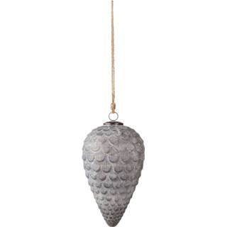 👉 Kerstbal Clayre & Eef Ø 15*25 Cm 6gl3095 8717459788589