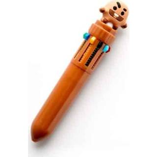 👉 Balpen active Cartoon Leuke Tien Kleuren Druk Student Glad Schrijven Bullet Draagbare Marker (Stoute tas)