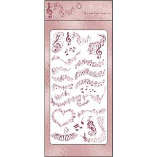 👉 Poststempel PVC active 20 Sets Bronzing Sticker Engels Blessing Handrekening DIY Decoratie (Vitaliteit)