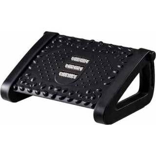 👉 Kruk zwart active Office Computer Set Up Foot Massage Pedal (Zwart)