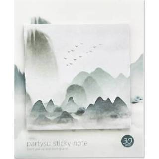 👉 Briefpapier active 20 sets kleine verse post-it noten decoratie stickers (inkt)