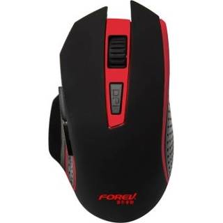 👉 Draadloze muis zwart active FOREV FV-W3 4 Sleutels Notebook RGB Kleurrijke Lichtgevende (Zwart)