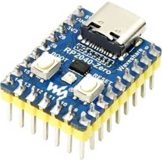 👉 Pinheader active Waveshare RP2040-ZERO PICO-achtige MCU-bord op basis van Raspberry PI MCU RP2040, met Mini-versie