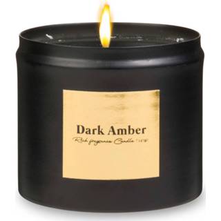 👉 Geurkaars goud zwart Blokker Dark Amber 8718827261062