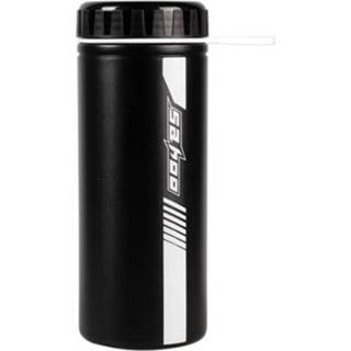 👉 Fiets zwart active SAHOO 750ml Waterfles Wateropslagtank Mountainbike Racefiets Draagbare Onderhoud Tool Tank (Zwart)