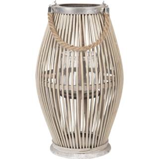 👉 Windlicht Clayre & Eef Ø 23*40 Cm 6ro0470m 8717459730267