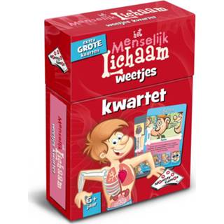 Weetjes Kwartet Menselijk Lichaam 8714649011267