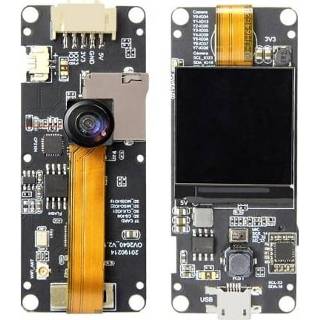 👉 Lens active TTGO T-Camera Plus Fish-eye MPU6050 ESP32-DOWDQ6 8MB SPRAM Camera Module OV2640 1.3 inch Display Achteruitrijcamera