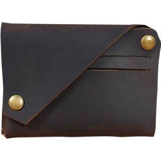 👉 Opbergtas active 18K-120 lederen bankkaart kaarthouder (koffie)