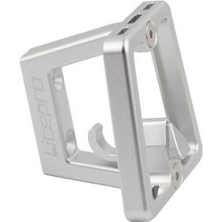 👉 Plank aluminium zilver active LitePro Split Pig Neus Rest Legering Voorste Installeerde Zitting (Zilver)