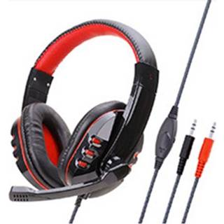 👉 Gaming PC zwart rood active Soyo SY733MV Computer Headset voor (zwart rood)