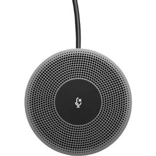 👉 Microfoon zwart active Logitech V-U0044 Videoconferentie Omnidirectionele voor CC4000E-uitbreidingsmicrofoon (zwart)