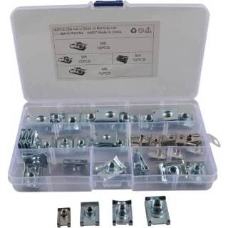 👉 Moer active A6827 40 in 1 auto / motorclip moeren B-vormige clipmoer