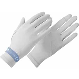 👉 Handschoenen grijs active Golovejoy XG40 Zomerzonbestendige UV-bescherming IJs Koele zweet-absorptiehandschoenen (lichtgrijs)